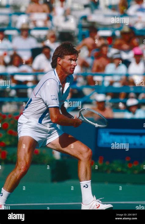 American Tennis Player Jimmy Connors 1990s Stock Photo Alamy