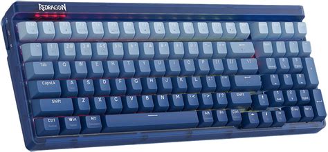 Redragon Garen K656WB RGB PRO 90 Mechanical Keyboard Custom Purple Switch Hot Swappable