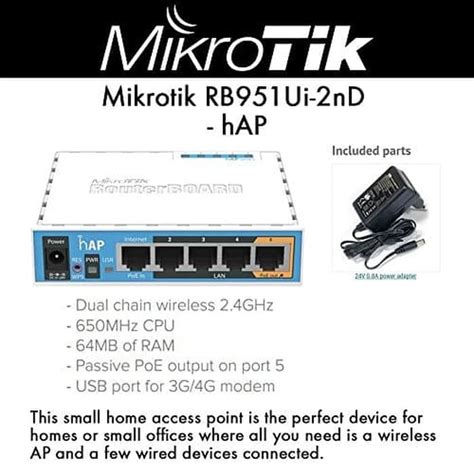 Jual Mikrotik Router Wireless RB951Ui 2ND HAP Shopee Indonesia