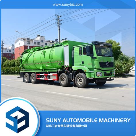 X Shacman Cbm Vacuum Tanker Suction Sewage Truck Waste Water