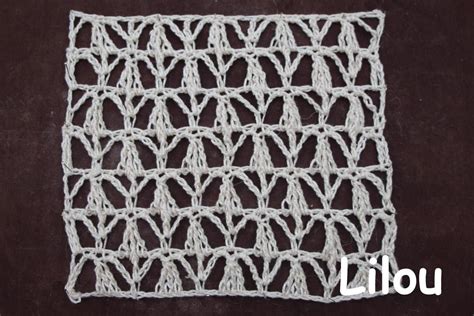 Crochet Point R Sille Qui Peut Tre Plus Compact Avec Un Fil Plus