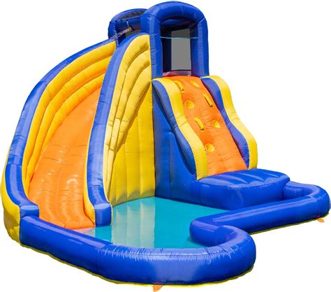 Amazon Sportspower Big Wave 2 Inflatable Outdoor Water Slide With