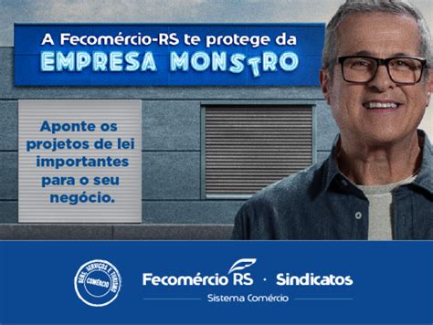 Fecomércio RS lança campanha institucional Empresa Monstro