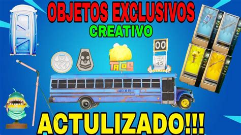 Como Tener Objetos Exclusivos En Modo Creativo ACTUALIZADO YouTube