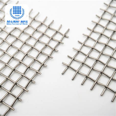 Plain Crimped Woven Stainless Steel Decorative Wire Mesh China Decorative Wire Mesh And