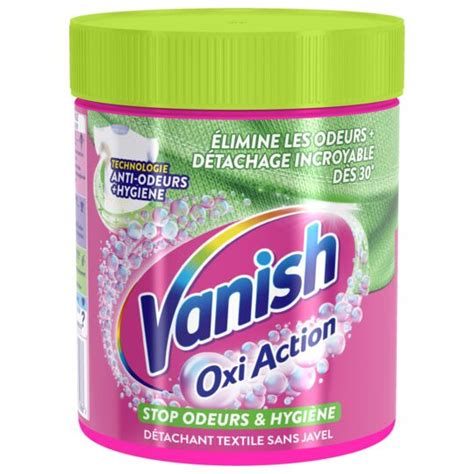 D Tachant Textile Sans Javel Stop Odeurs Vanish Le Pot De G