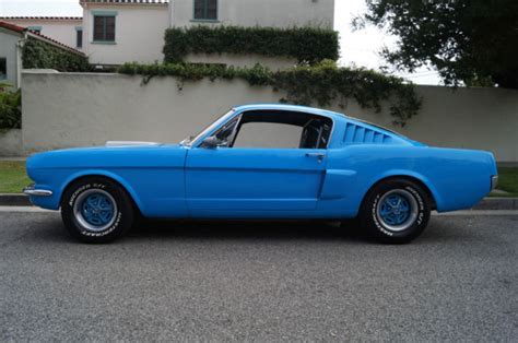 1966 289 4V 4 SPD CUSTOM RESTO MOD FASTBACK WITH NO EXPENSE SPARED