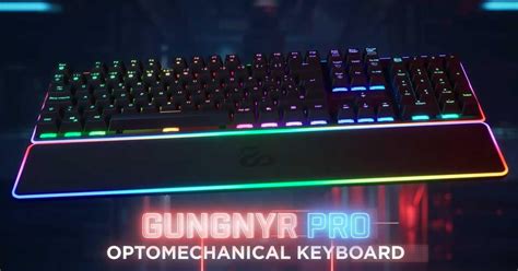 Meet Newskill S First Optomechanical Keyboard Gungnyr Pro Igamesnews