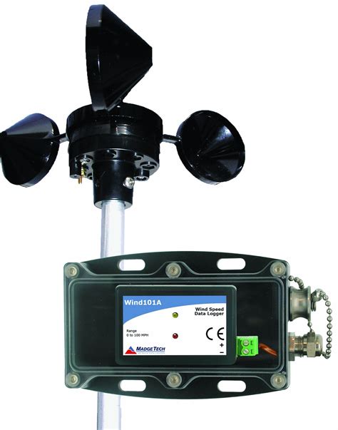 Buy Madgetech Wind101a 100 Wind Speed Data Logging System With