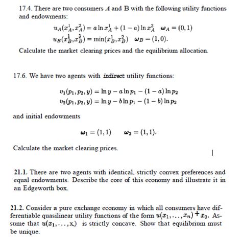 Solved 15 B 1A Consider An Edgeworth Box Economy In Which Chegg