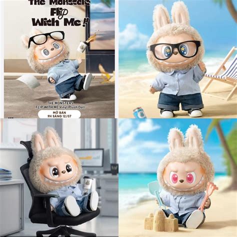 Chu N Auth Labubu Flip With Me Cm Popmart Hot Trend Shopee Vi T Nam