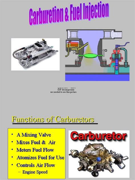 Carb. Fuel Injection | PDF