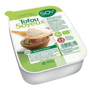 Livraison à domicile Soy Tofou soyeux nature bio 400G