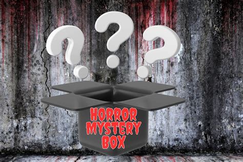 Horror Mystery Box Horror Lover Gift Horror Fan Gift Halloween