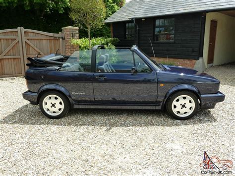 Volkswagen Mk Golf Gti Rivage Karmann Cabriolet Ltd Edt Met Blue