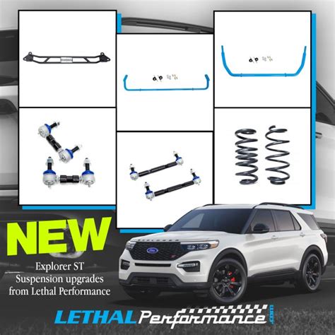 All New Lethal Performance Explorer St Suspension Upgrades Explorer