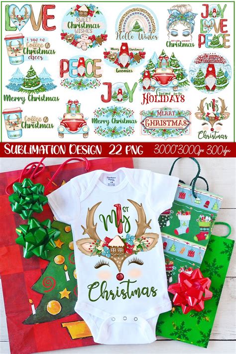 Christmas Sublimation Designs, Christmas (2148197)