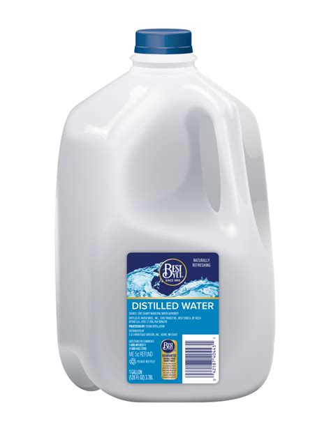 Distilled Water 128FL OZ - Best Yet Brand