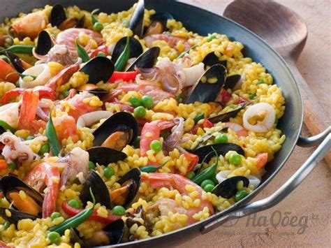 Ризотто с морепродуктами. Рецепт с пошаговыми действиями приготовления.