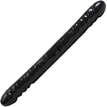 Amazon Doc Johnson Classic Veined Double Header Inch Double Sided Dildo Black