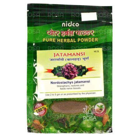 Джатаманси чурна (Jatamansi Churna, Nidco) купить в Бутике ROSA