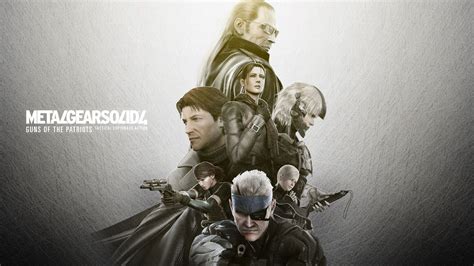 Metal Gear Solid 4 wallpaper by kidkonkakt on DeviantArt Logo Wallpaper ...