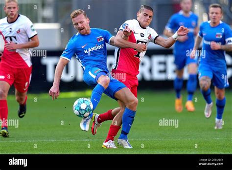 Utrecht Lr Dani De Wit Of Az Can Bozdogan Of Fc Utrecht During The