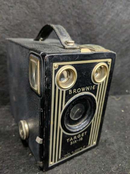 Antique Kodak Brownie Target Six 16 Camera Mariner Auctions