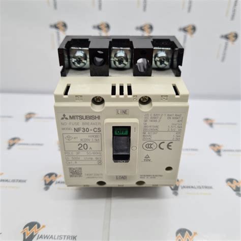 Jual Mitsubishi Nfb Mccb No Fuse Breaker Nf Cs P A Shopee