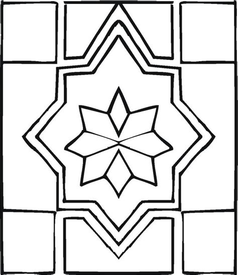 Printable Geometric Design Coloring Pages - Coloring Home