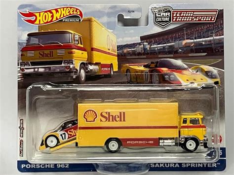 Shell Porsche Sakura Sprinter Hot Wheels Team Transport Aukro