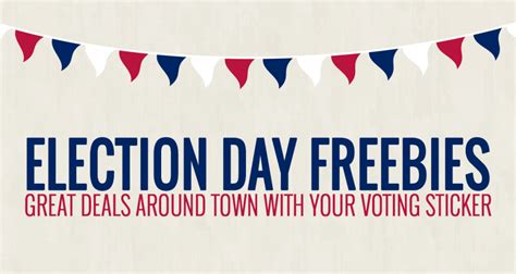 Findlay Freebies Election Day Deals Social Findlay