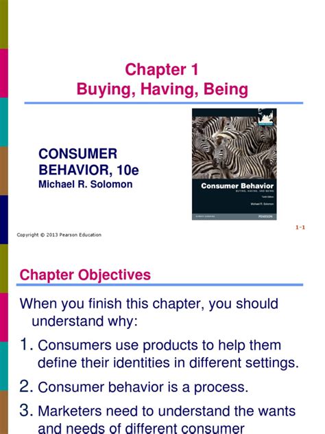Solomon Cb10 Ppt01GE | Download Free PDF | Consumer Behaviour | Consumerism
