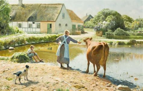 Wallpaper Danish Painter Peter Merk Of Menstad Peder M Rk M Nsted