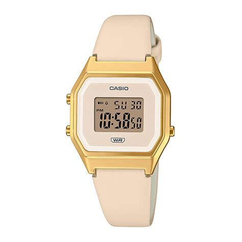 Reloj CASIO LA680WEGL 4D Resina Mujer Dorado Btime