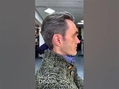 Мужское тонирование седых волос в студии красоты Натальи Рублевой - YouTube