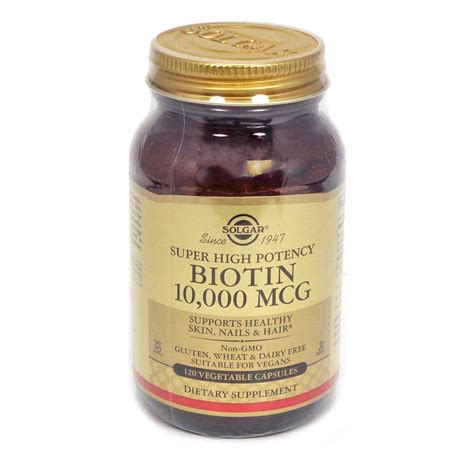 Solgar Solgar Biotin, 120 ea - Walmart.com