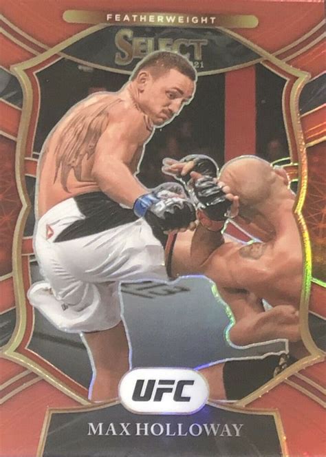 Max Holloway Select Ufc Concourse Red Price Guide Sports