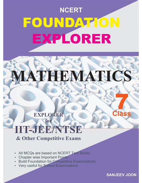 Ncert Foundation Explorer Mathematics Class 7 Ehf Books Store