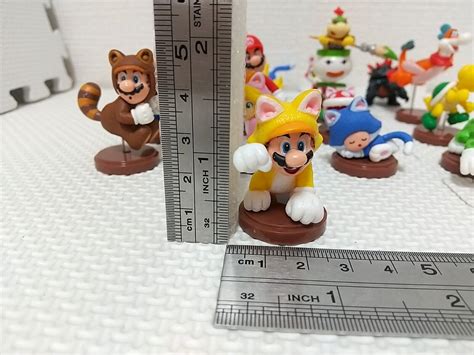 Super Mario Bros 3D WORLD FURY Choco Egg Figure 17 Set Complete