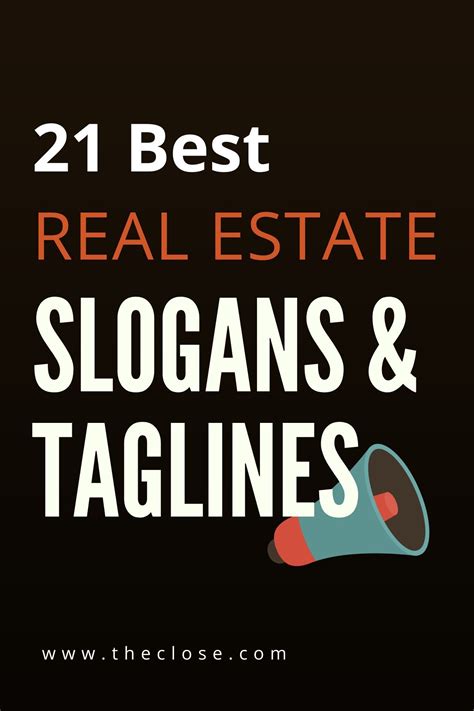 107 best real estate slogans taglines slogan generator – Artofit