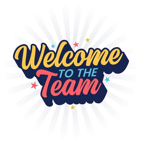 Free Clip Art Welcome To The Team 5964207 Clipart Library