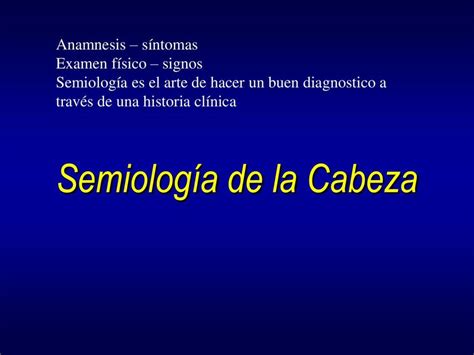 Semiolog A De Cabeza Y Cuello Liquidoh Udocz