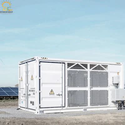 Industrial Commercial Container Solar Power System Battery Energy