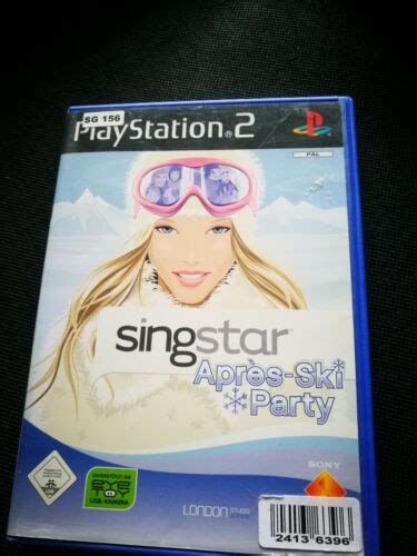 Singstar Apr S Ski Party Sony Playstation Dvd Box