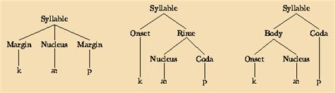 Syllable Structure Diagram Generator Syllable Structure