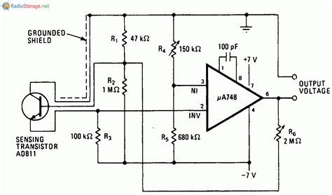 Электронный термометр схема - Схемы