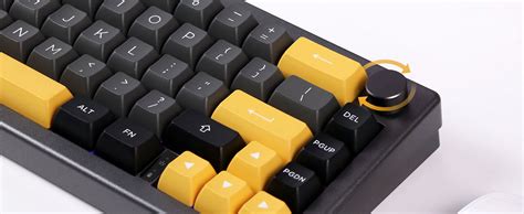 Epomaker Ek Gasket Nkro Hot Swappable Triple Mode Mechanical Gaming Keyboard With Button