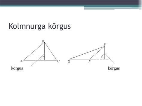 PPT - Kolmnurga pindala PowerPoint Presentation, free download - ID:5263656