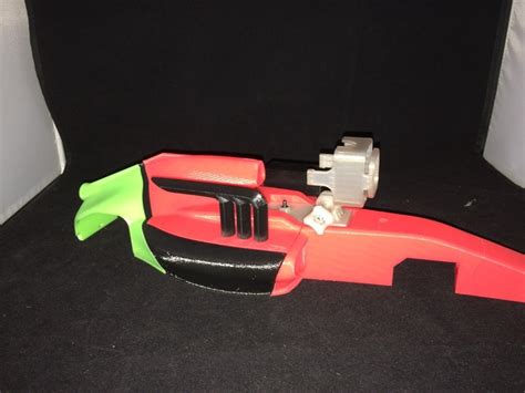3d Printed Rat Rod Exhaust Accessory For Open Rc Formula 1 Car By